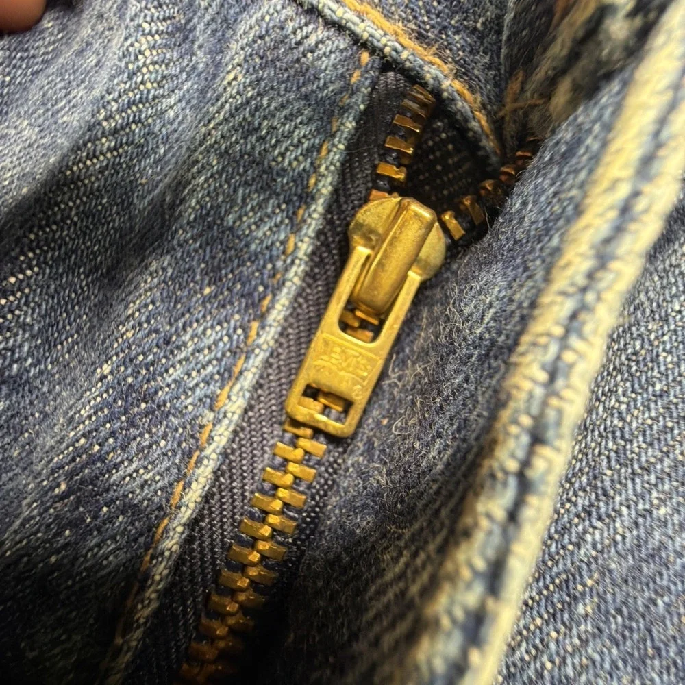 Vintage Levi's 646 Orange Tab Bellbottom Flare Denim 32x32 (Fits 30x32)